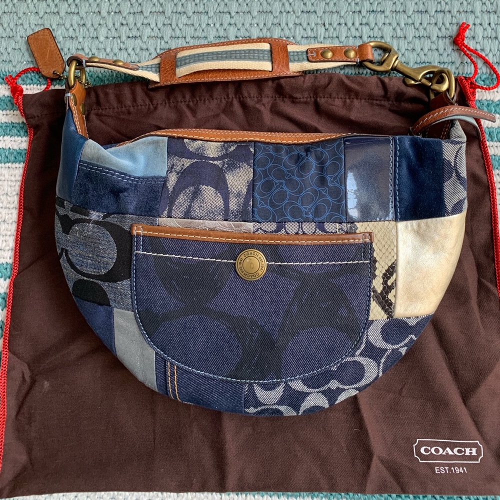 Patchwork Coach Bag